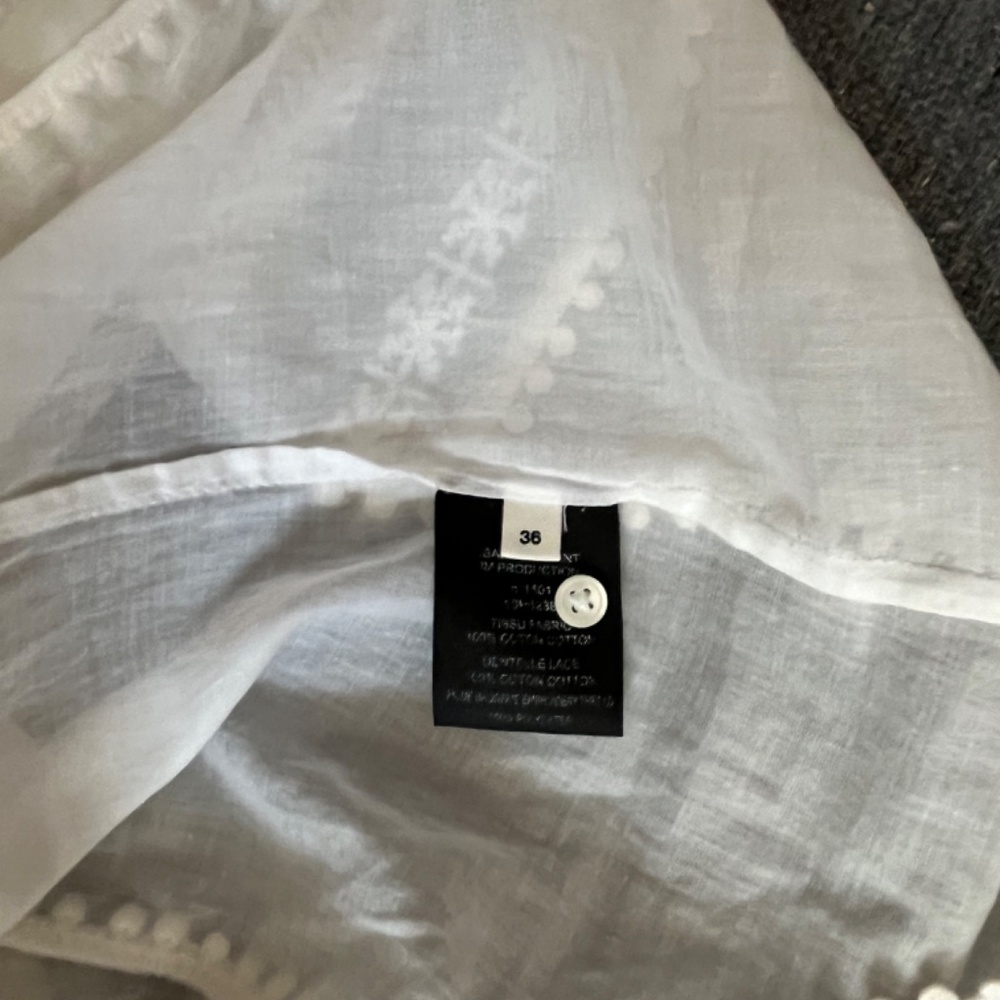 Isabel Marant Etoile 100% Cotton embroidered blouse. - Picture 3 of 4